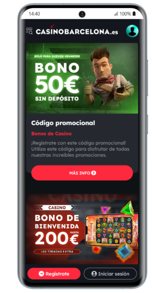 Bonos y promociones en casino Barcelona